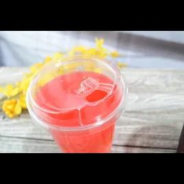 Lid 98MM PET For Cup Sip Through Strawless 1000/Case