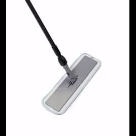 Dust Mop 24 IN Microfiber Threaded Hook and Loop Back 1/Each