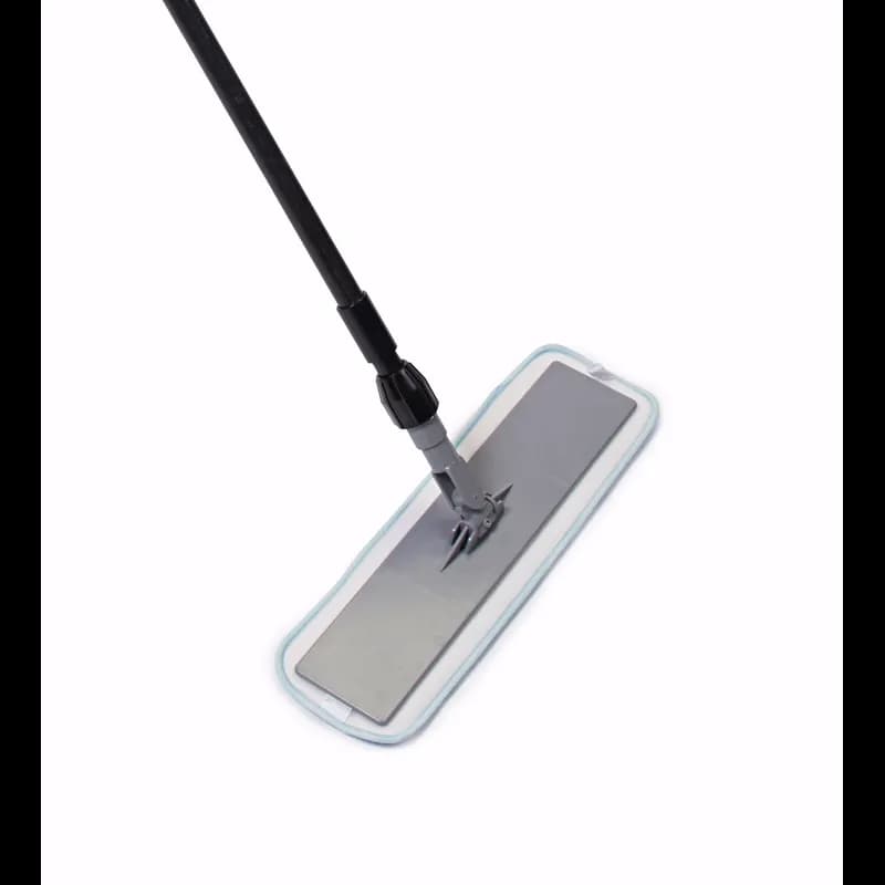 Dust Mop 24 IN Microfiber Threaded Hook and Loop Back 1/Each