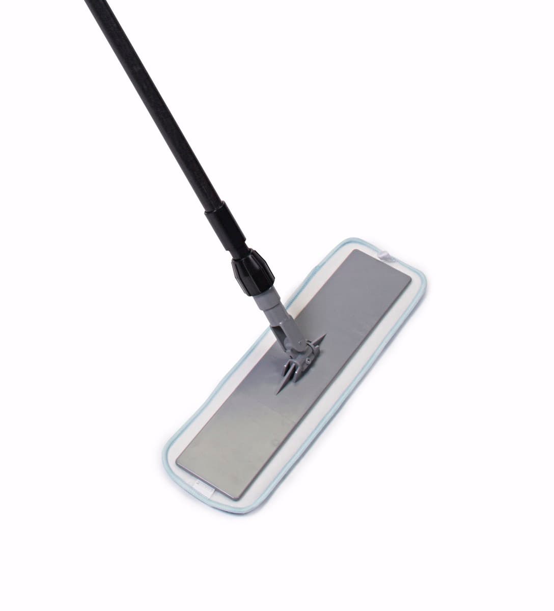 Dust Mop 24 IN Microfiber Threaded Hook and Loop Back 1/Each