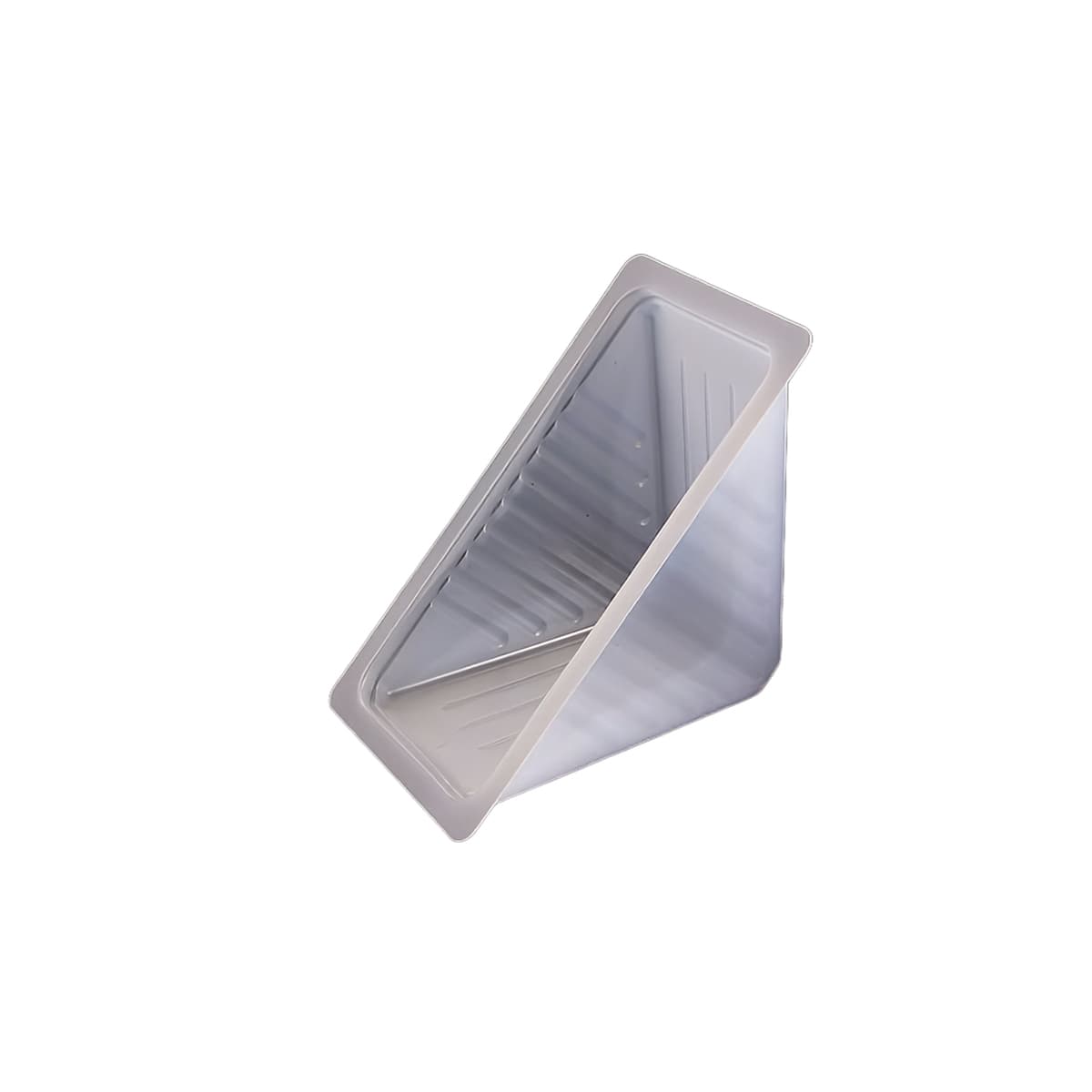 Sandwich Wedge Take-Out Box 6.5X3.5X3.125 IN Plastic Natural 1000/Case