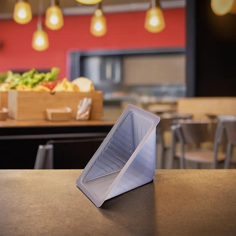 Sandwich Wedge Take-Out Box 6.5X3.5X3.125 IN Plastic Natural 1000/Case