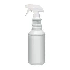 Spray Bottle 32 FLOZ White Empty Ready to Use 12 Count/Case