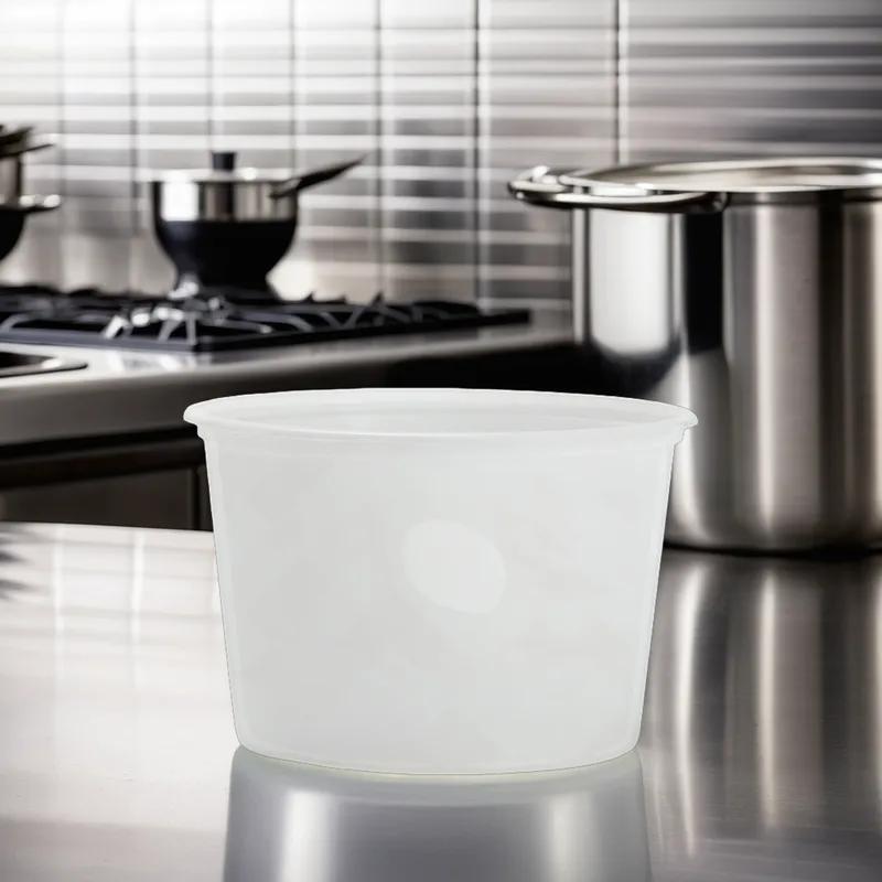 Deli Container Base 16 OZ Plastic Translucent 1000/Case