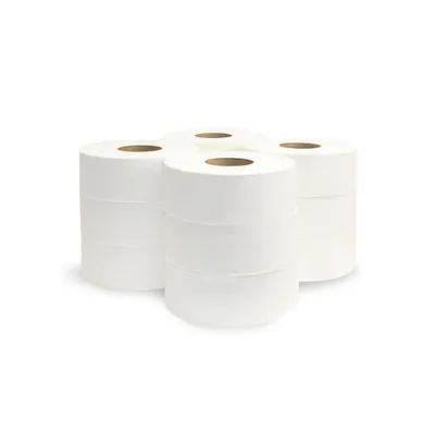 Morsoft® Toilet Paper & Tissue Roll Jumbo 700 FT 2PLY White Septic Safe 12/Case