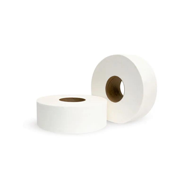 Morsoft® Toilet Paper & Tissue Roll Jumbo 700 FT 2PLY White Septic Safe 12/Case