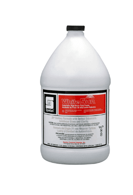 White Sun® Floor Finish 1 GAL Burnishing Alkaline RTU 18% Solids 4/Case