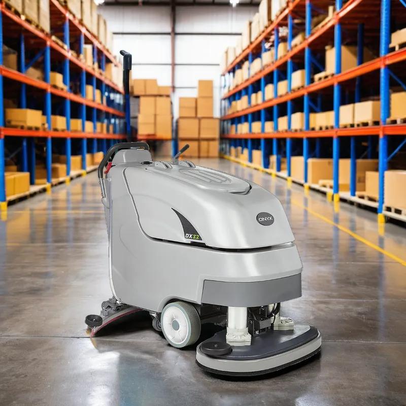 Auto Scrubber 32IN Walk Behind AGM Battery Includes (4) Batteries (2) Brushes (2) Pad Drivers 1/Each