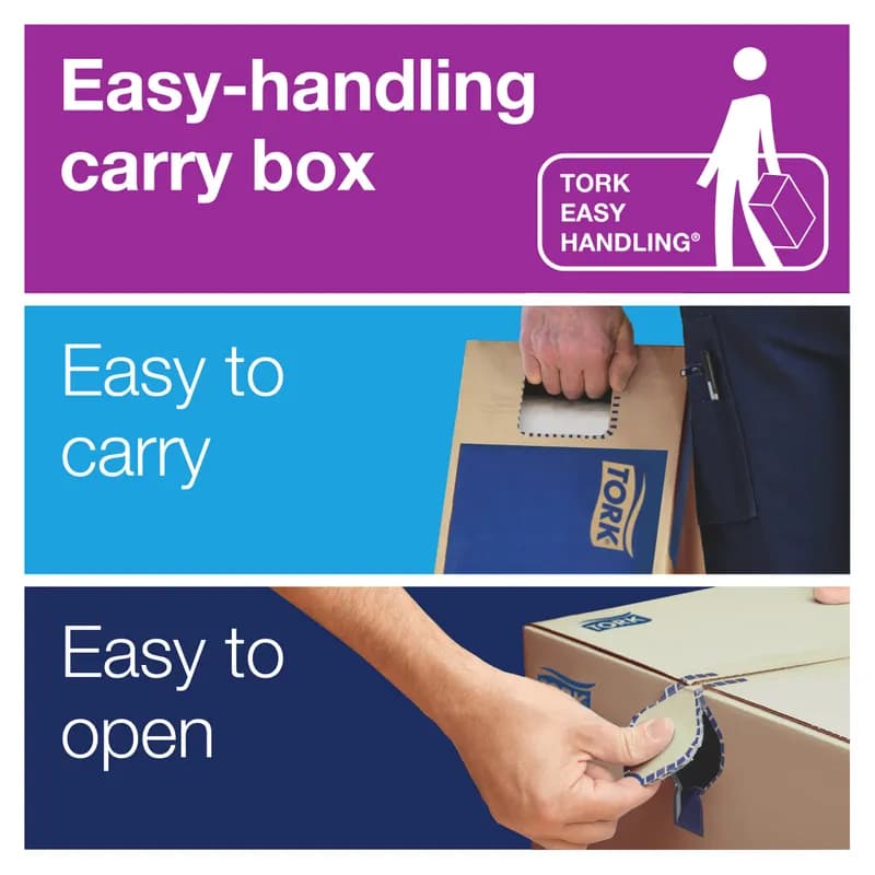 Tork Roll Paper Towel H80 7.938IN X600FT White Embossed Premium Refill 1 Count/Pack 6 Packs/Case 6 Count/Case