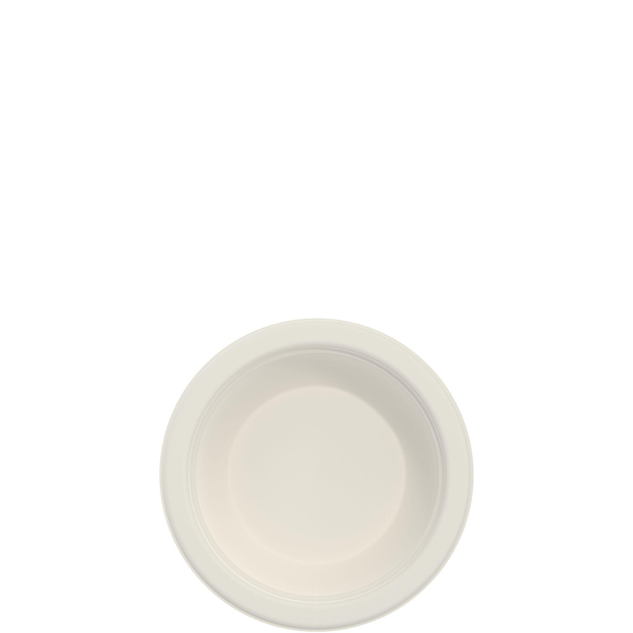 Solo® Bowl 12 OZ Sugarcane Ivory Round Microwave Safe 125 Count/Pack 8 Packs/Case 1000 Count/Case