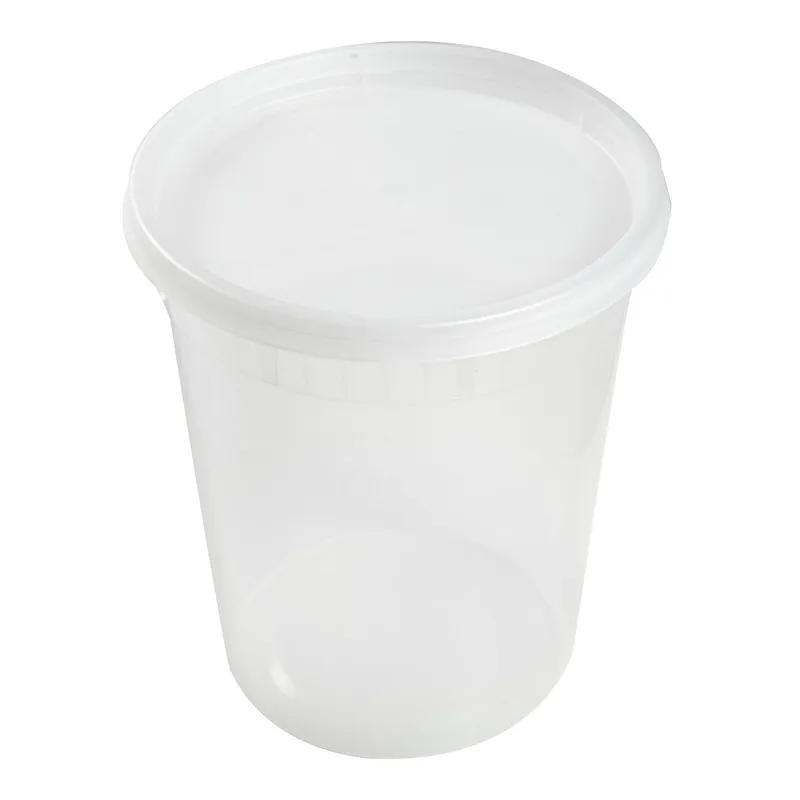 Deli Container Base & Lid Combo 32 OZ Plastic 240/Case