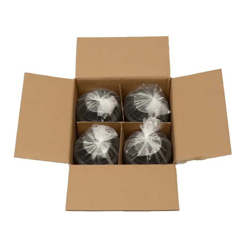 Bowl 12 OZ PP Black Round 800/Case