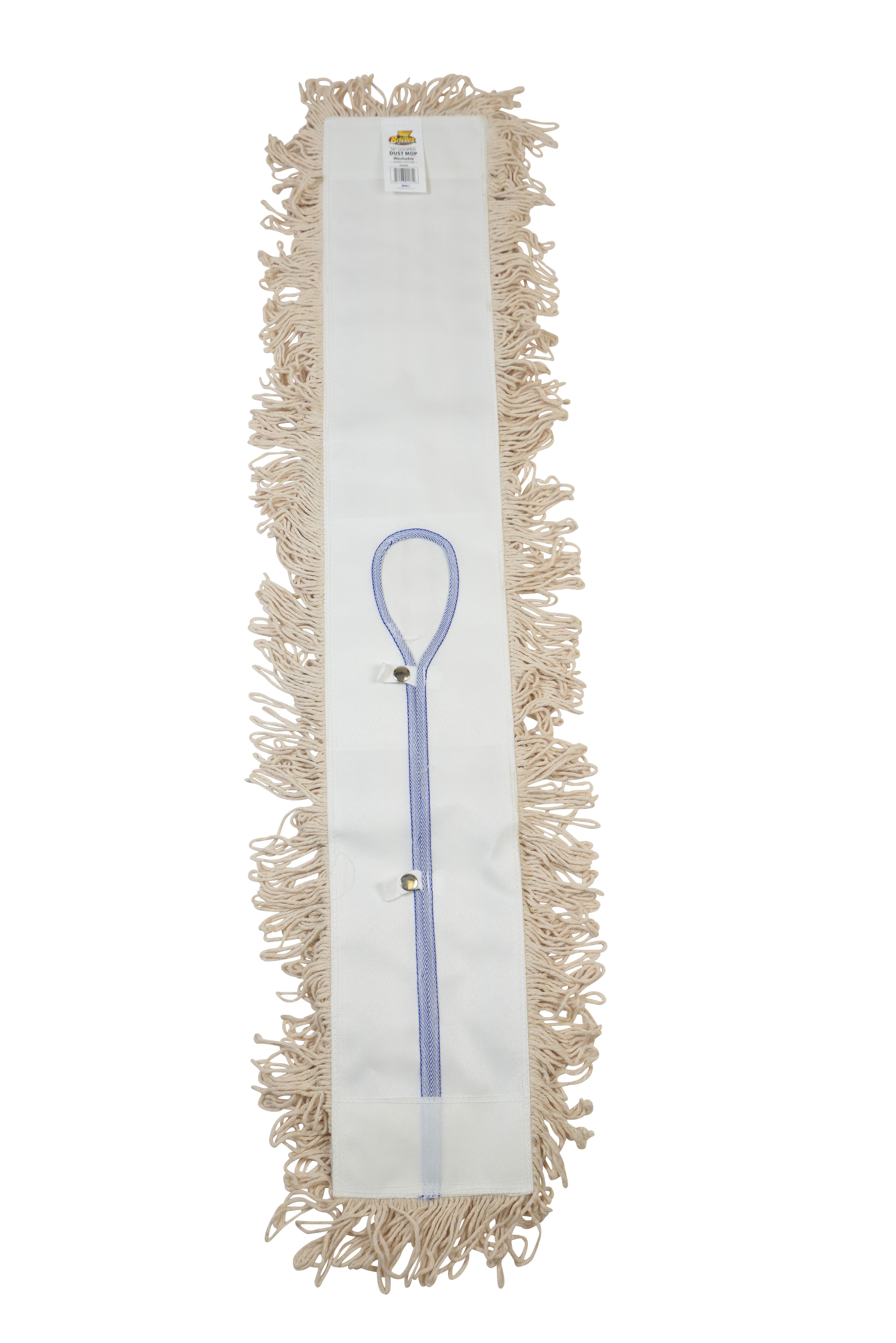 Dust Mop 36X5 IN Cotton Looped Washable 1/Each