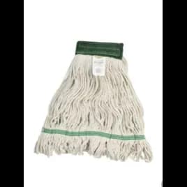Mop Head Medium (MED) White Loop End 1/Each
