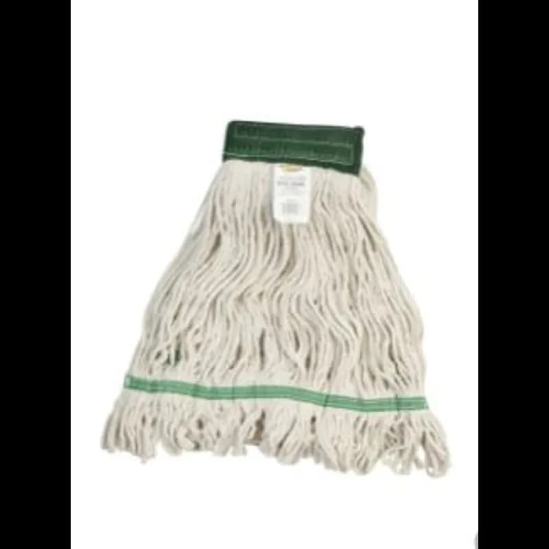 Mop Head Medium (MED) White Loop End 1/Each