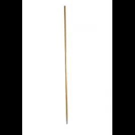 Broom Handle 1.125X60 IN Wood Metal Threaded 1/Each