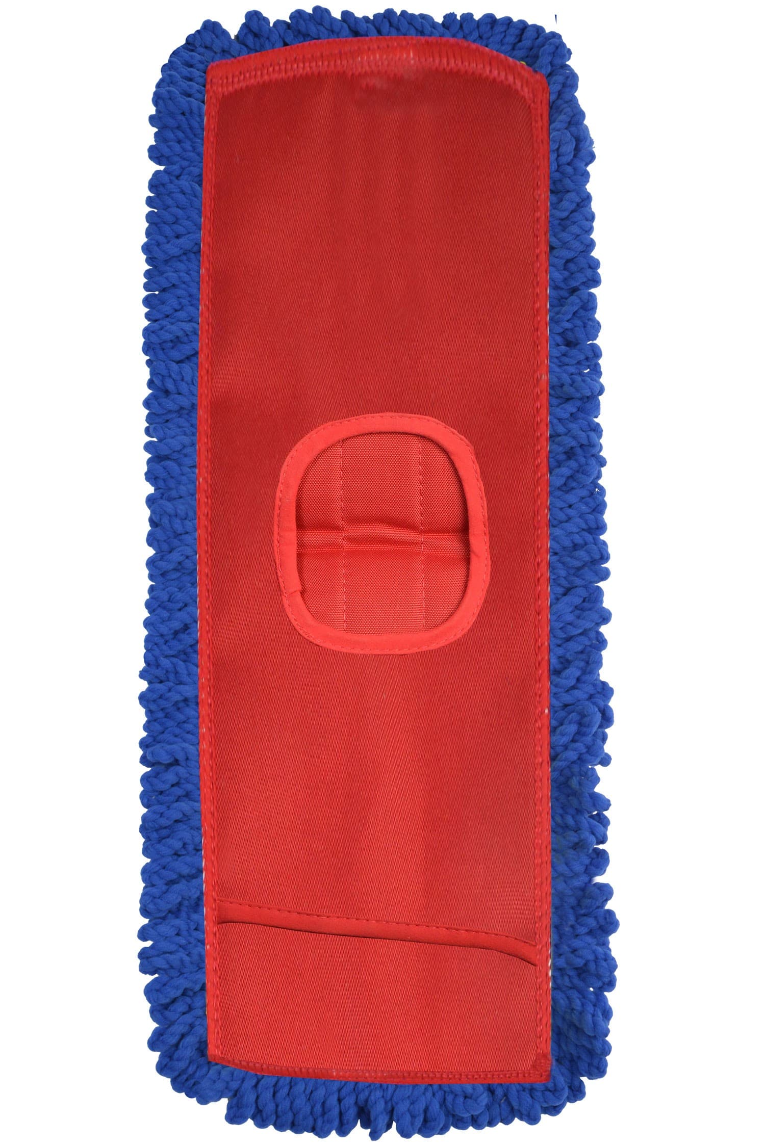 Dry Mop 18X5 IN Microfiber Fringed Canvas Backing 12/Case