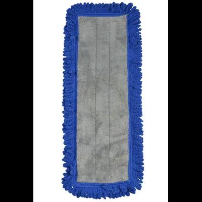 Dry Mop 18X5 IN Microfiber Fringed Canvas Backing 12/Case