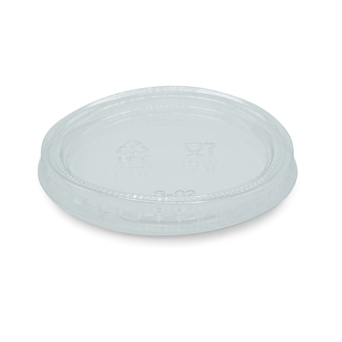 Victoria Bay Lid PET For 3.25-4-5.5 OZ Souffle & Portion Cup 2500/Case
