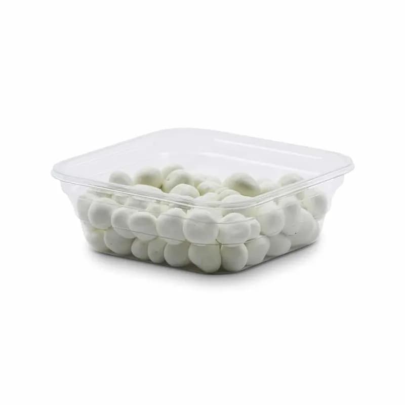 The BOTTLEBOX ® Lid 7.65X0.62 IN RPET Clear Round For 32 OZ Bowl 360/Case