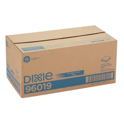 Dixie® Beverage Napkins 9.5X9.5 IN White Paper 1PLY 1/4 Fold 500 Sheets/Pack 8 Packs/Case 4000 Sheets/Case