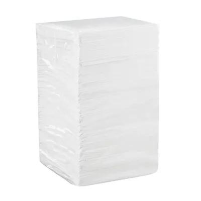 Dixie® Beverage Napkins 9.5X9.5 IN White Paper 1PLY 1/4 Fold 500 Sheets/Pack 8 Packs/Case 4000 Sheets/Case