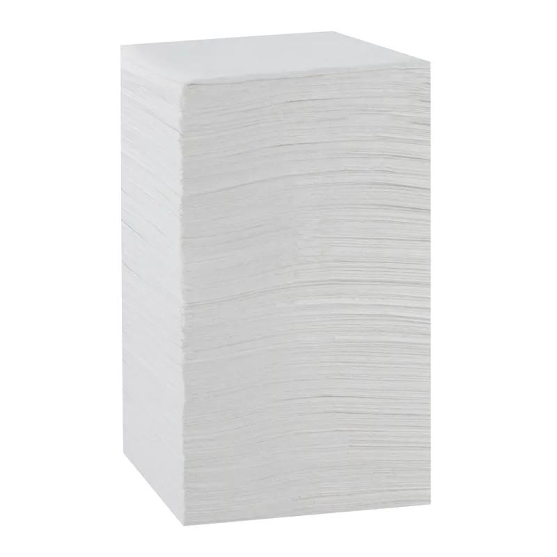 Dixie® Beverage Napkins 9.5X9.5 IN White Paper 1PLY 1/4 Fold 500 Sheets/Pack 8 Packs/Case 4000 Sheets/Case