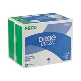 Dixie® Ultra Towel 21X12.75 IN 1 White Disposable Foodservice 144/Case