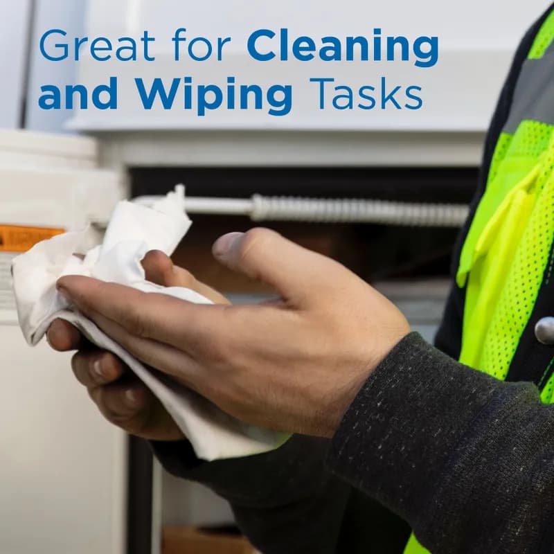 Brawny® Professional Surface Wipe 4 Paper White Disposable 80 Sheets/Pack 12 Packs/Case 960 Sheets/Case