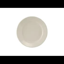 Reno Plate 6.25 IN China Eggshell Round Wide Rim Rolled Edge Fully Vitrified 36/Case