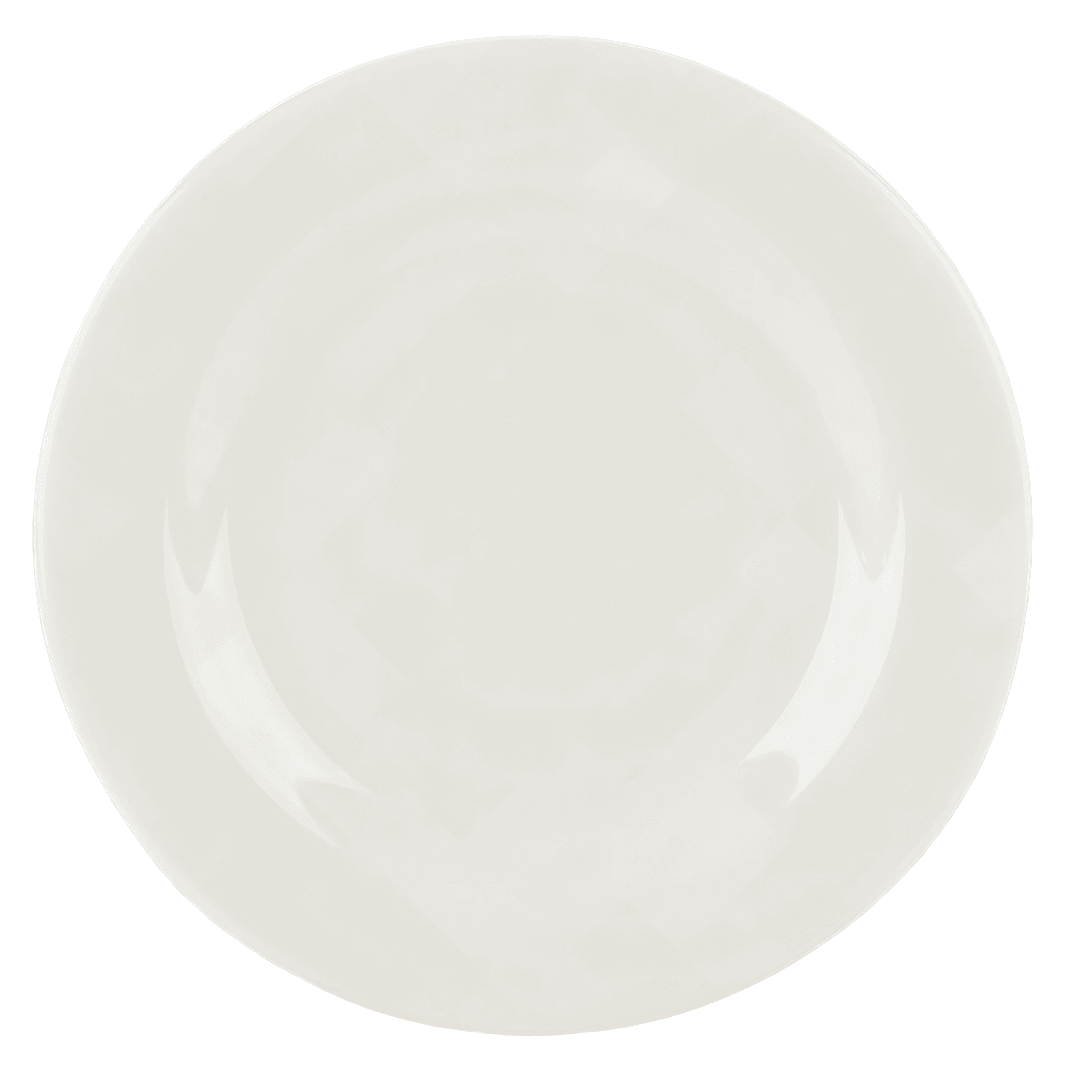 Plate 9X1.5 IN China Ivory Round Microwave Safe Oven Safe 24/Case