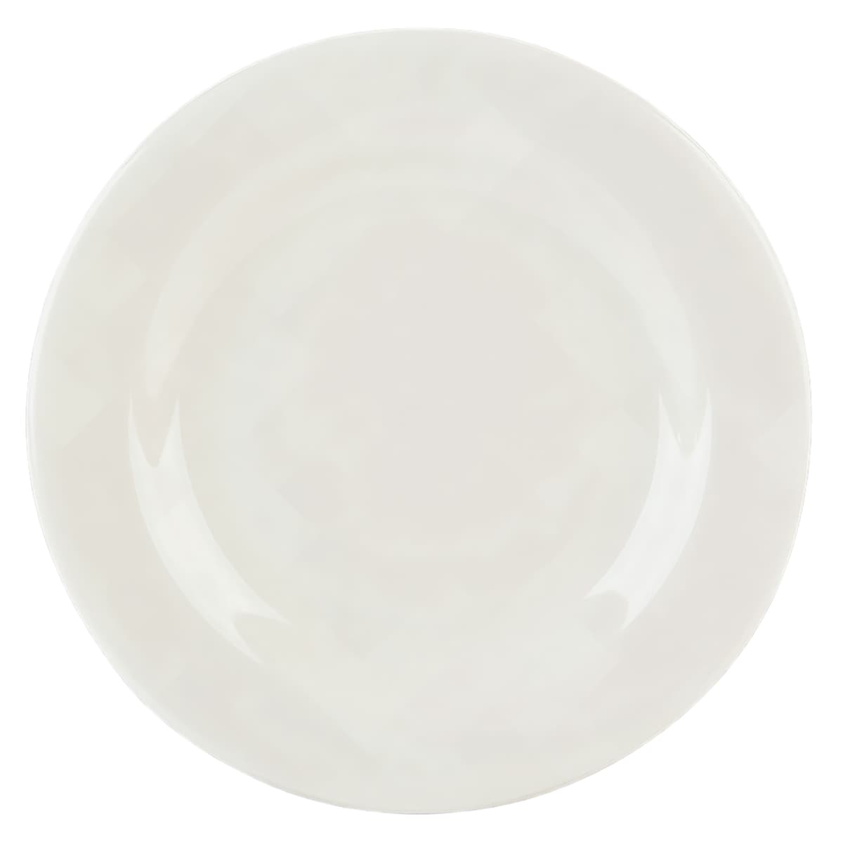 Plate 9X1.5 IN China Ivory Round Microwave Safe Oven Safe 24/Case