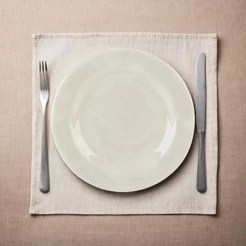 Plate 9X1.5 IN China Ivory Round Microwave Safe Oven Safe 24/Case