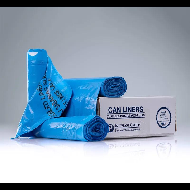 Soiled Linen Bag 30X43 IN Blue Plastic 200/Case