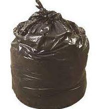 Can Liner 33X39 IN 32-33 GAL Black 0.7MIL 17.8MIC 25 Count/Roll 6 Rolls/Case 150 Count/Case