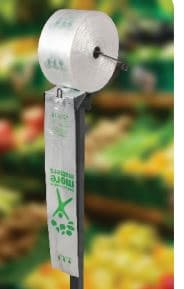 Hilex® Produce Bag Roll 20X15 IN HDPE 3000/Case