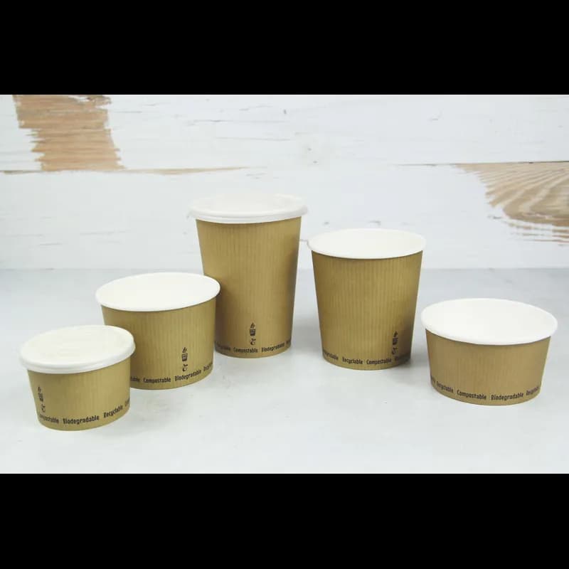 Lid 4.5X4.5 IN CPLA White For Cup Microwave Safe Freezer Safe Grease Resistant 500/Case