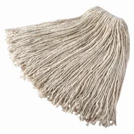 Mop Head XL 5.5X7 IN 32 OZ White Cotton 1IN Headband 1/Each