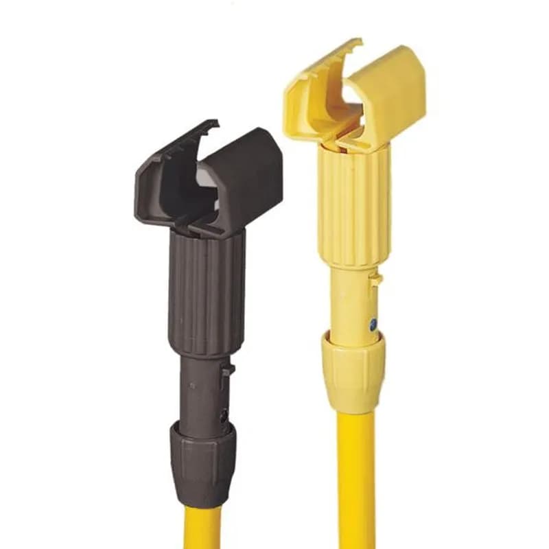 Mop Handle Blue Yellow Fiberglass 1/Each