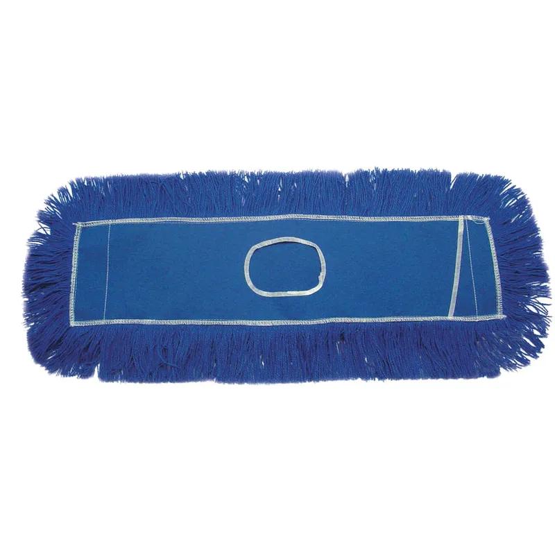Clinger Dust Mop 36 IN Blue Cut End Magnetic 1/Each