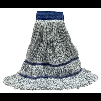 Mop Head Blue Rayon 4PLY Loop End Large Wide Band 1/Each
