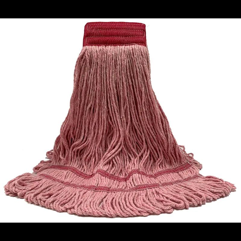 Mop Head Red 4PLY Loop End Large All Purpose 1/Each