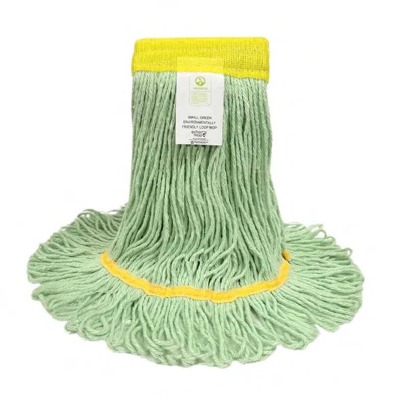 Mop Head Medium (MED) Green Synthetic Yarn Premium 4 Ply Yarn 1/Each