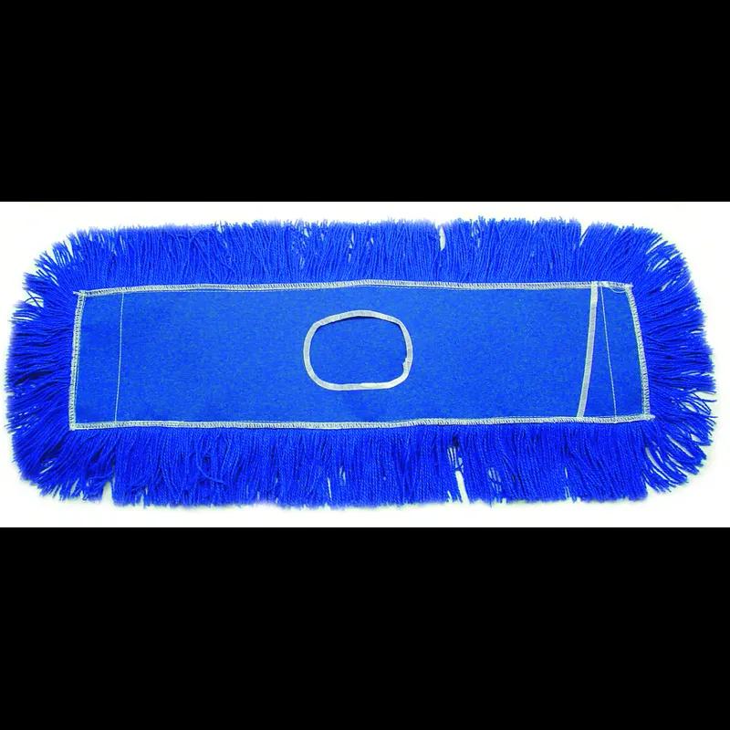 Clinger Dust Mop 60 IN Blue Cut End Magnetic 1/Each