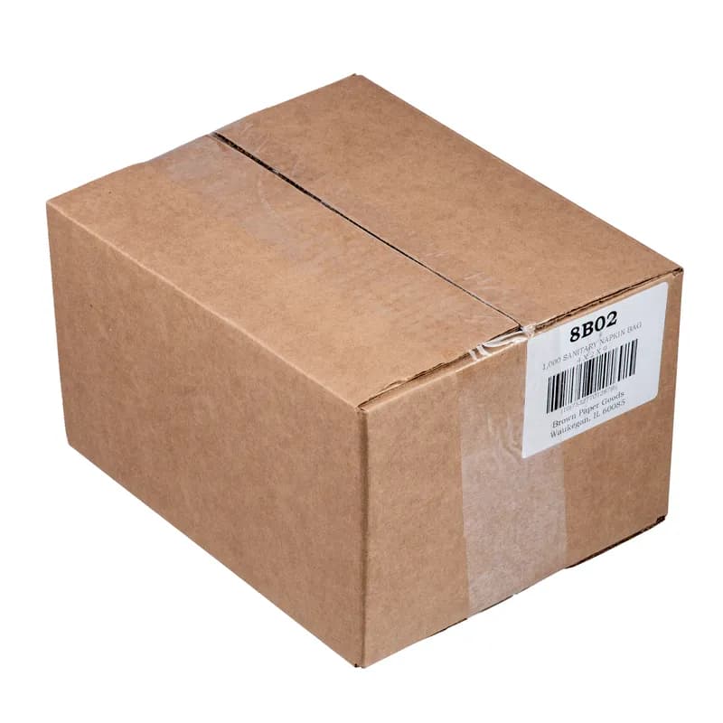 Menstrual Care Disposal Bag 4X2X9 IN White Sanitary Napkin Design 1000/Case