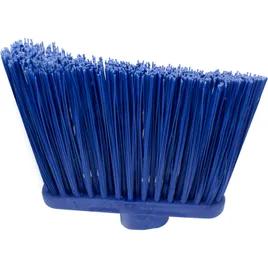 Sparta® Broom Head 8X12X2 IN Blue PP Angled Threaded Color Coded 1/Each