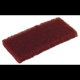 Scrubbing Pad 10X4.5 IN Brown 20/Case