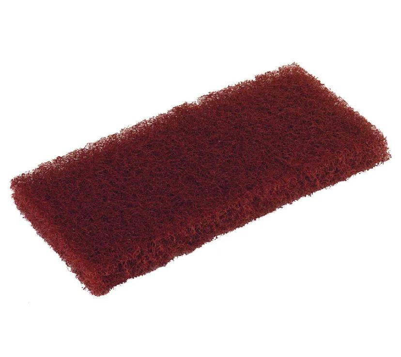 Scrubbing Pad 10X4.5 IN Brown 20/Case