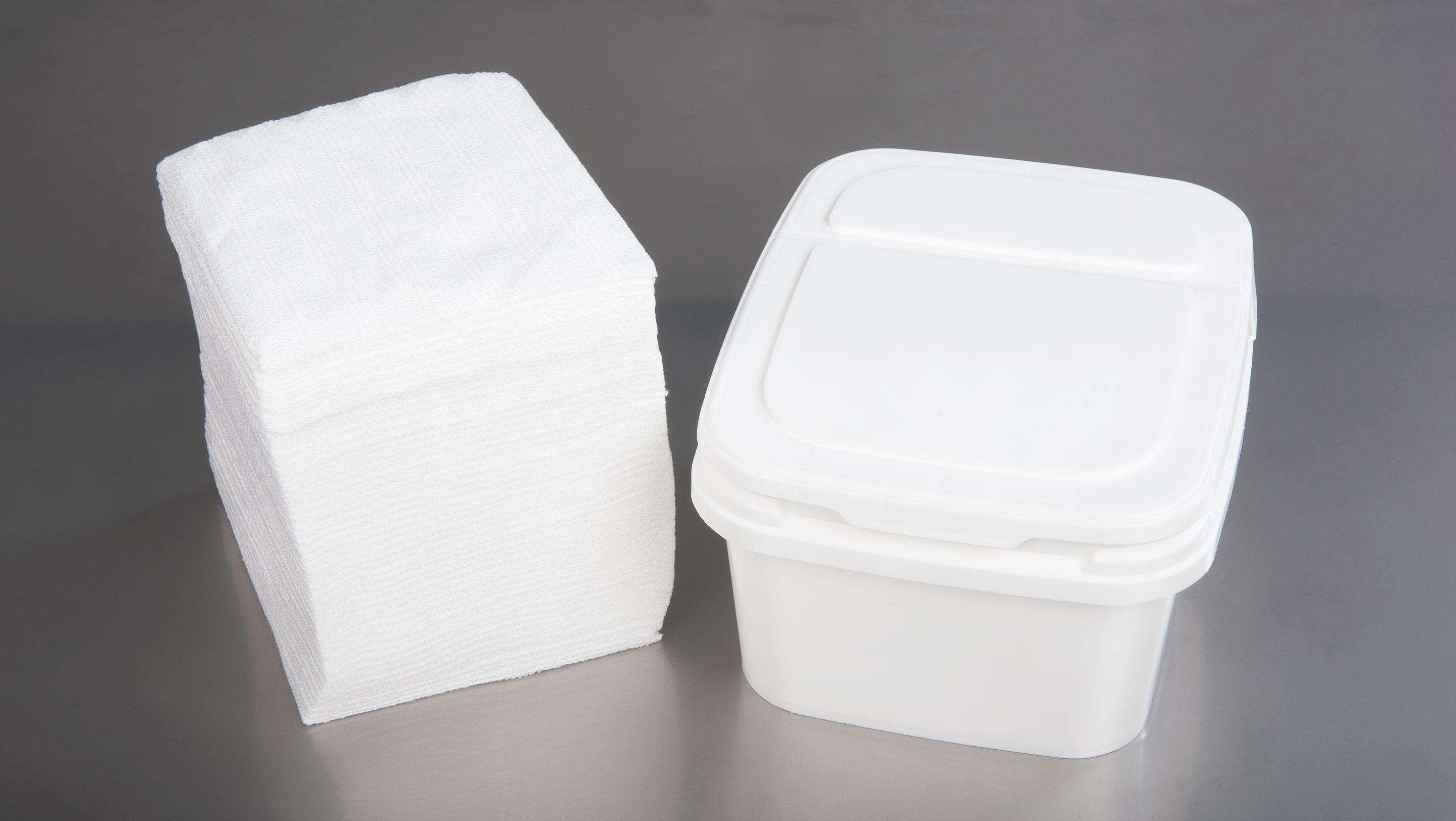 PREMIRA Cleaning Wipe 12X13 IN Microfiber White 1/4 Fold Disposable 600/Case