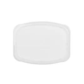 Lid 5.5X4.2 IN Clear For Deli Container Recessed 400/Case